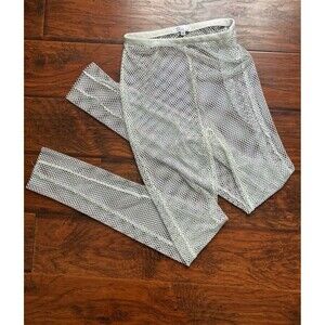 Rhinestone Mesh Beach Cover-up Pants Sexy Size Large
